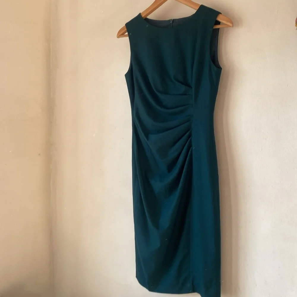 MaxMara 2 Wool Ruched Dress - Picture 7 of 12